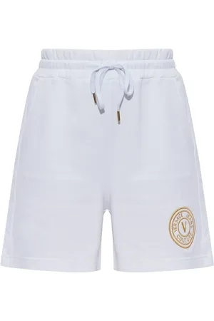 VERSACE Shorts med broderet logo