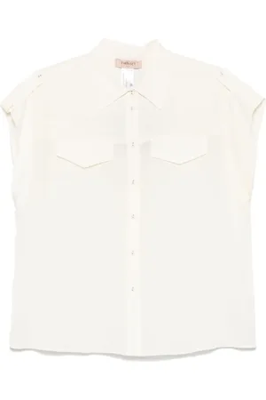 Twin-Set Skjorte i crepe
