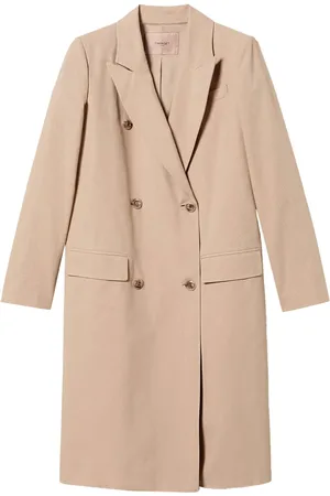 Twin-Set Dobbeltradet trenchcoat