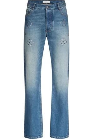 Ludovic De Saint Sernin Jeans med huludsmykning