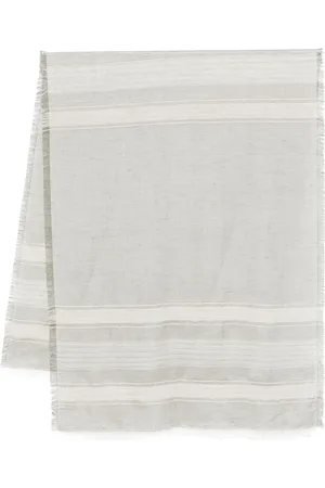 PESERICO SIGN Tørklæde i jacquard med lurex-detalje