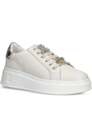 Patrizia Pepe Girl Sneakers med logoudsmykning