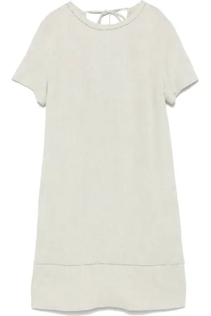 PESERICO SIGN Mellemlang chambray-kjole