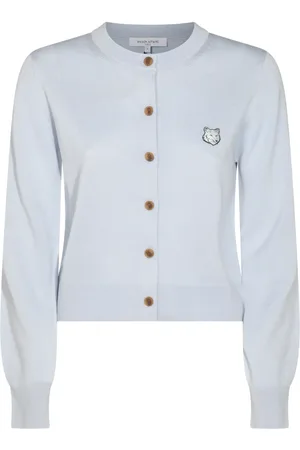 Maison Kitsuné Cardigan med Bold Fox Head-mærke