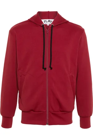 Comme des Garçons Hættetrøje med logo-applikation