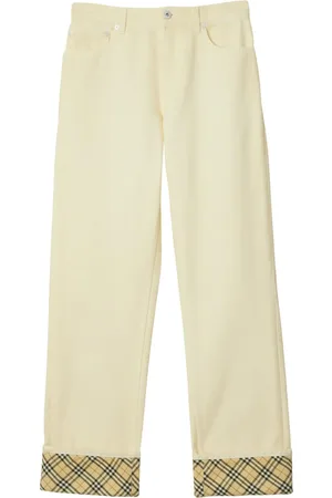 Burberry Jeans med ternet detalje