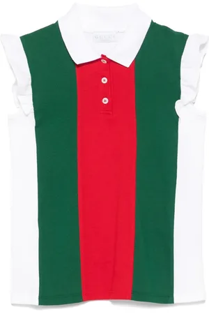 Gucci Polo med Web-detalje