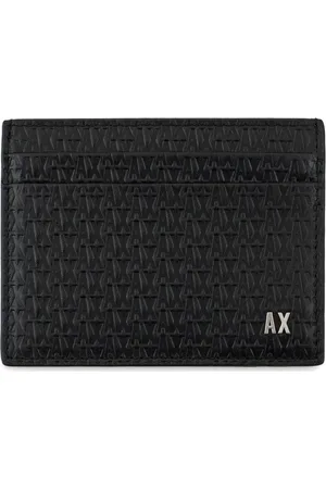 Armani Exchange Kortholder med præget monogram