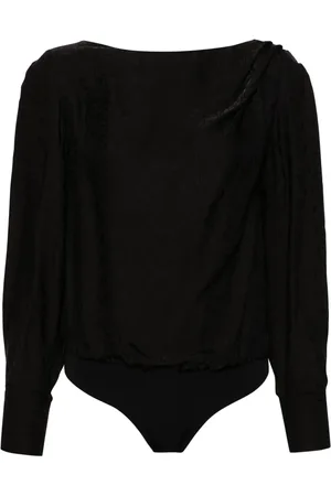 Elisabetta Franchi Bodysuit i jacquard med halskædedetalje