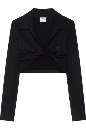 Courrèges Top med snoet detalje