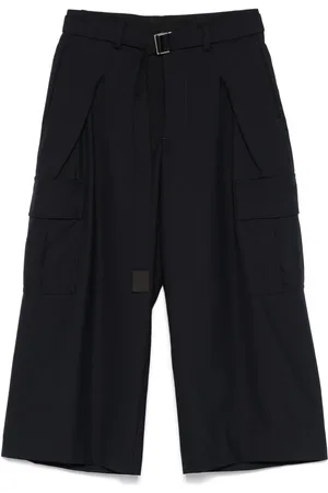 SACAI Cropped cargo-bukser