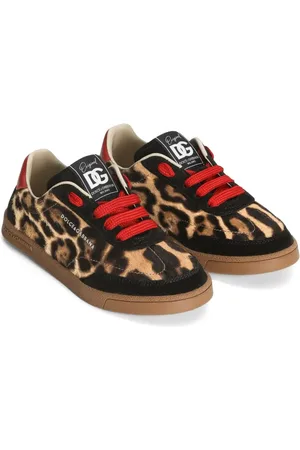 Dolce & Gabbana Sneakers med leopardtryk