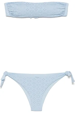 FISICO Bikini med broderie-anglaise