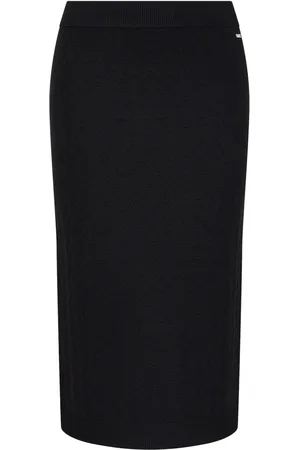 Armani Exchange Nederdel med logo-jacquard