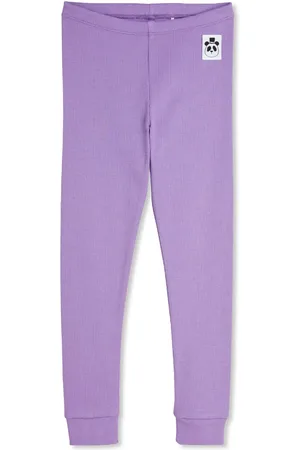 Mini Rodini Ribstrikkede leggings