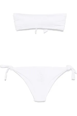 FISICO Bikini med broderie-anglaise