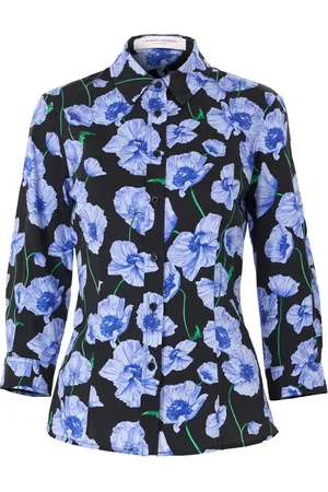Carolina Herrera Blomstret skjorte
