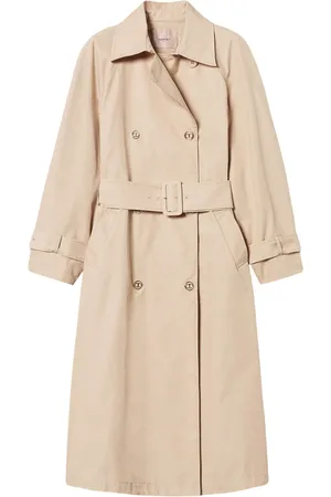Twin-Set Dobbeltradet trenchcoat