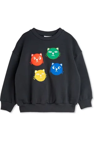 Mini Rodini Sweatshirt med broderet design