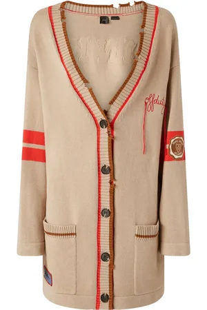 Pinko Cardigan med logo-applikation