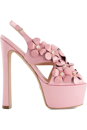 Giambattista Valli Sandaler med blomsterapplikation