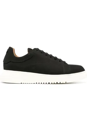 Emporio Armani Sneakers i læder med snøre
