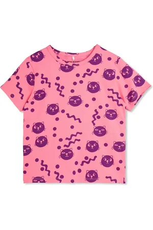 Mini Rodini T-shirt med grafisk tryk