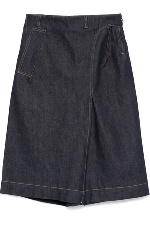 Victoria Beckham Mellemlang nederdel i denim
