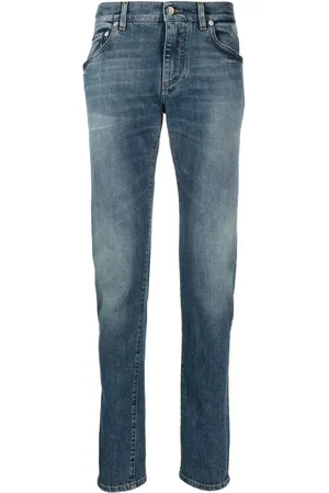 Dolce & Gabbana Denimjeans med logoplade