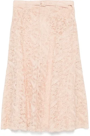 ERMANNO SCERVINO Mellemlang blondenederdel