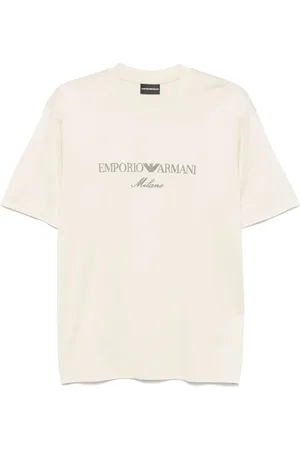 Emporio Armani T-shirt med logobroderi