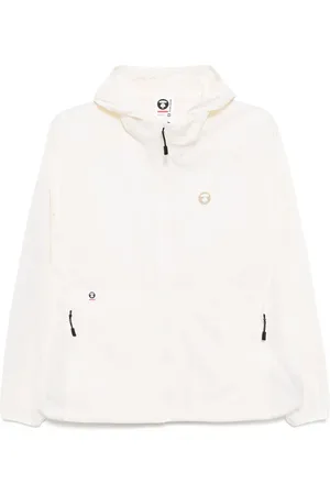 A Bathing Ape Vindjakke med moonface-logo