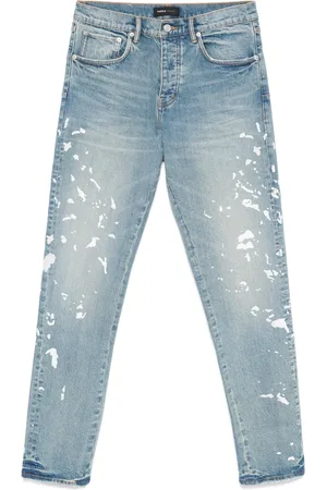 Purple Brand Jeans med broderet detalje