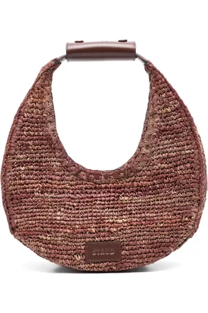 Staud Moon tote i bast