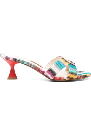 Missoni 60 mm stribede sandaler