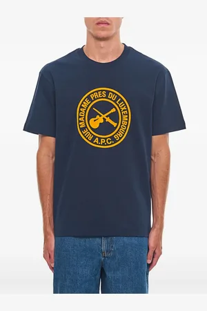 A.P.C. T-shirt med logotryk