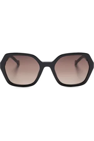Carolina Herrera Solbriller med geometrisk stel