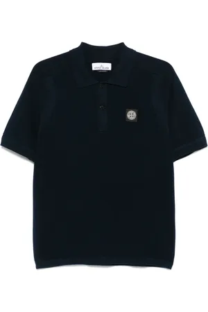 Stone Island Polo i vaffel-strik