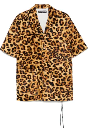 MASTERMIND JAPAN Skjorte med leopardtryk