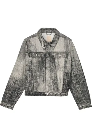 Camper Denimjakke med slitageeffekt