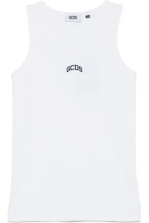 GCDS Tanktop med broderet logo