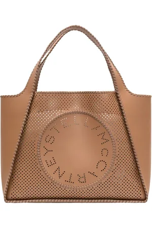 Stella McCartney Tote med perforeret logo