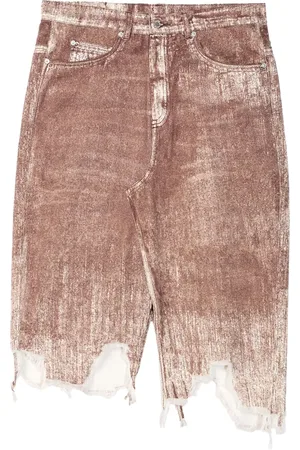 Camper Nederdel i denim med slitageeffekt