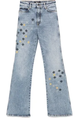 AMIRI MA Quad jeans med broderi