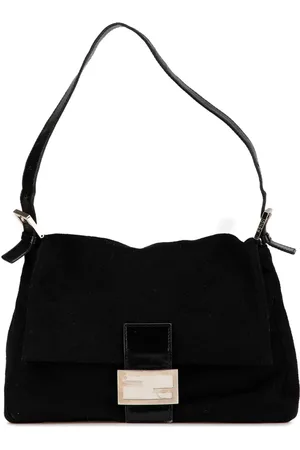 Fendi Mamma Forever skuldertaske i uld fra 2000-2010