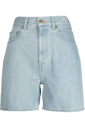 TU ES MON TRESOR The Coral denimshorts med høj talje