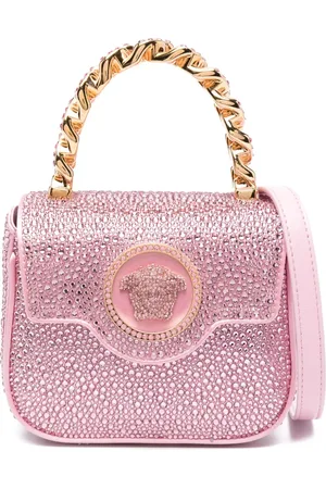 VERSACE La Medusa taske med krystaludsmykning