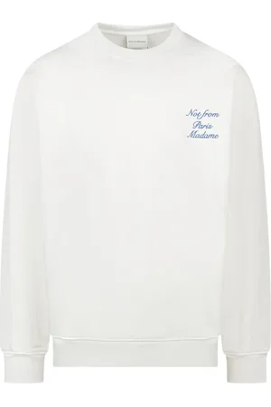 Drôle de Monsieur Sweatshirt med broderet logo