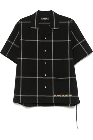 MASTERMIND JAPAN Windowpane-skjorte