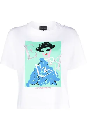 Emporio Armani T-shirt med grafisk tryk
